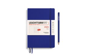 LEUCHTTURM WEEKLY PLANNER 2025 & NB A5 SC 12 MONTHS INK 370758